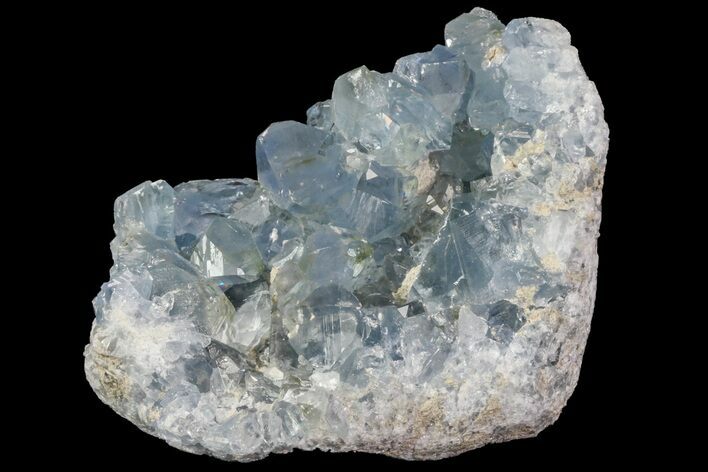 Sky Blue Celestine (Celestite) Crystal Cluster - Madagascar #75940